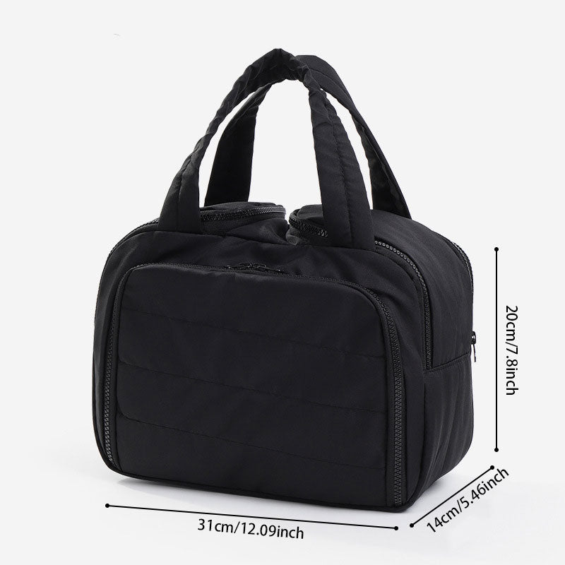 Travel Makeup Bag – Dustproof & Water-Resistant with Multiple Compartments