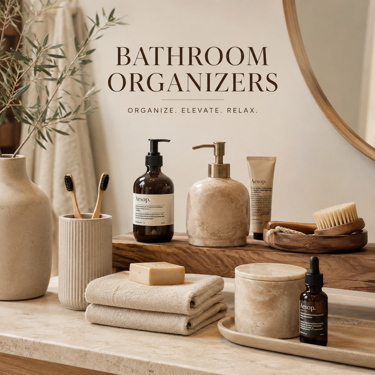Bathroom Organizers