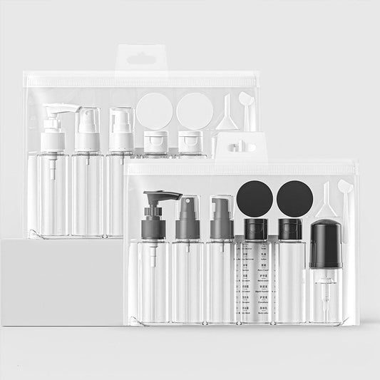 PET Travel Cosmetic Bottle Set – Compact & Portable