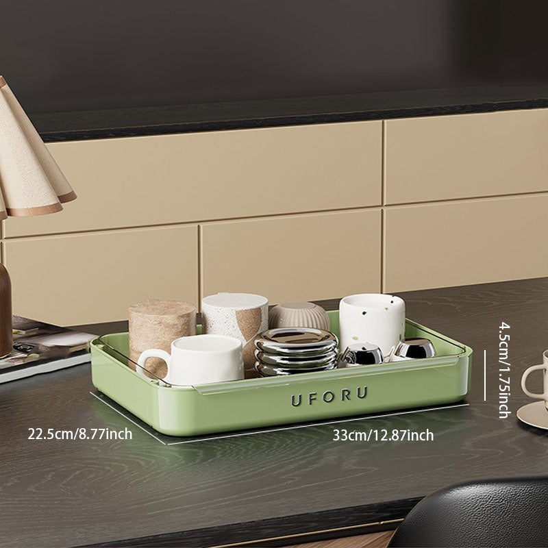 Dustproof Cup Rack – Large Capacity & Drainage