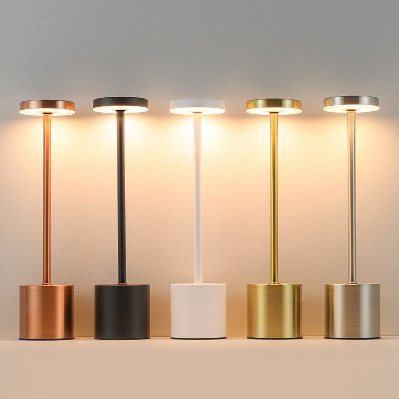 Tri-Color Dimmable Desktop Ambient Lamp: Touch Control Design, Eye-Friendly & Energy Saving