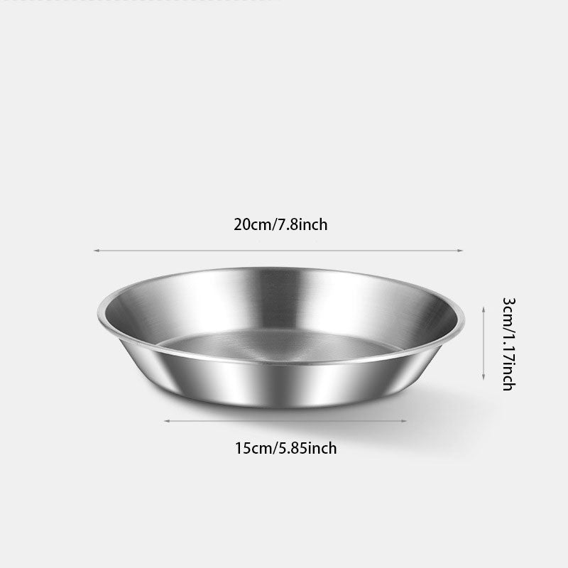 Stainless Steel Oil Strainer Tray – Dual-Handle Design for Easy Lifting