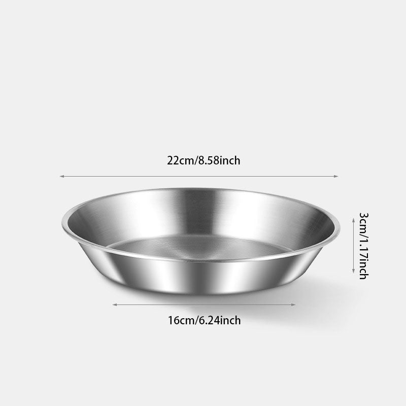Stainless Steel Oil Strainer Tray – Dual-Handle Design for Easy Lifting