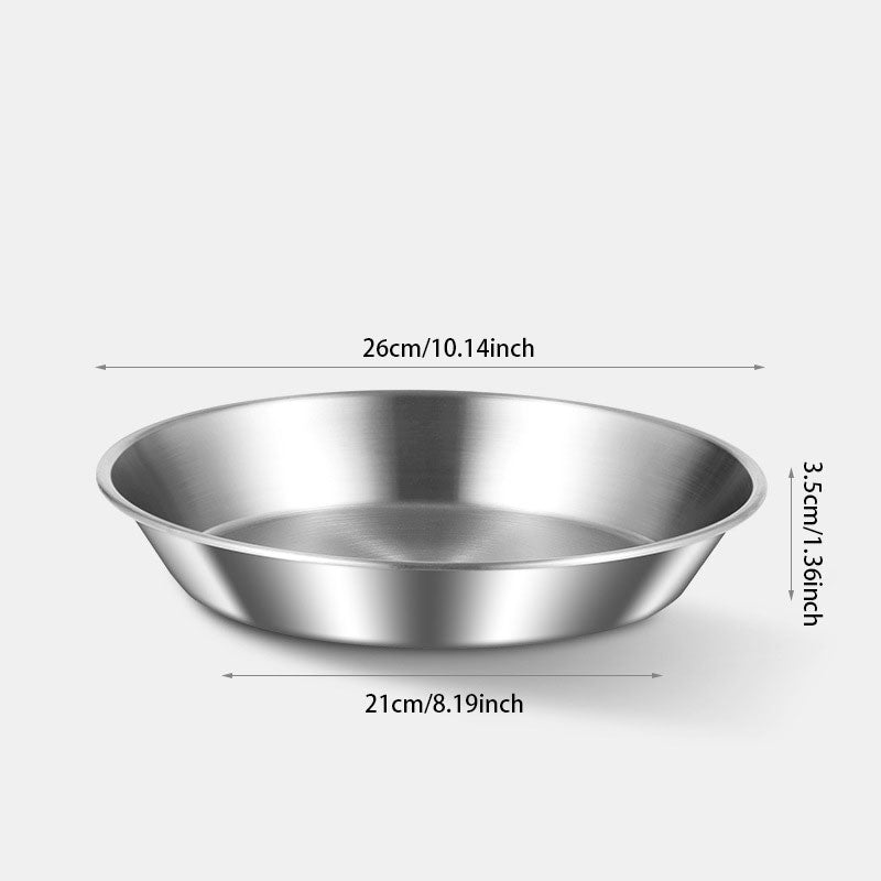 Stainless Steel Oil Strainer Tray – Dual-Handle Design for Easy Lifting