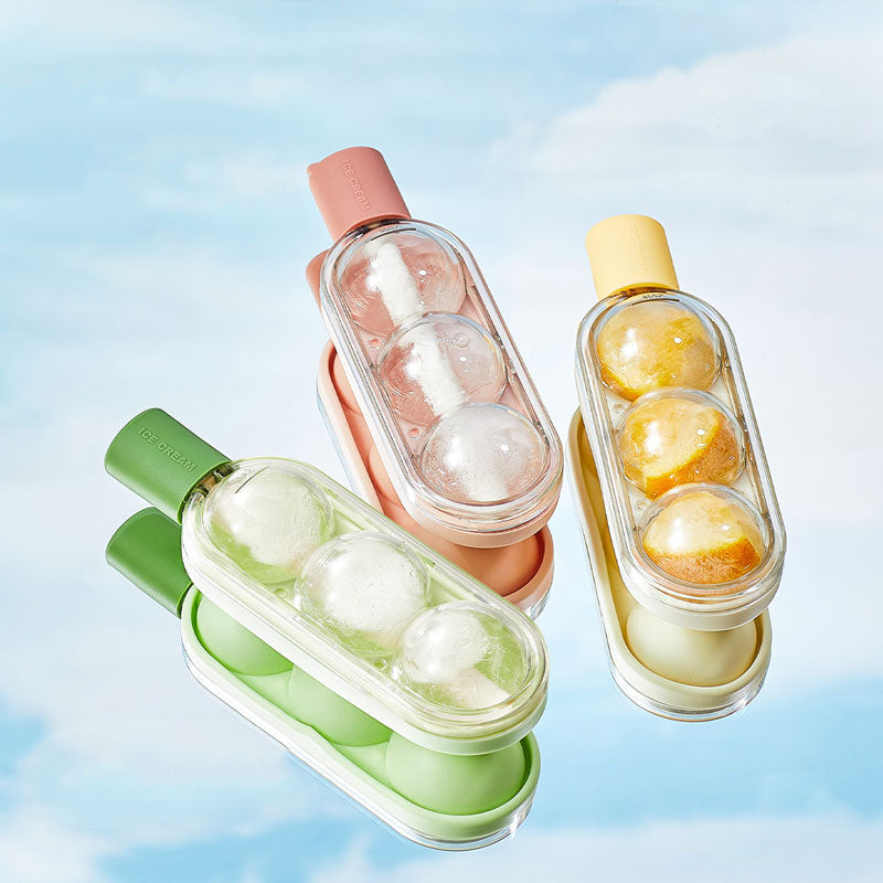 FrostyPop Reusable Straw Lollipop Ice Mold: Quick Release, Slow Melting & Easy to Clean
