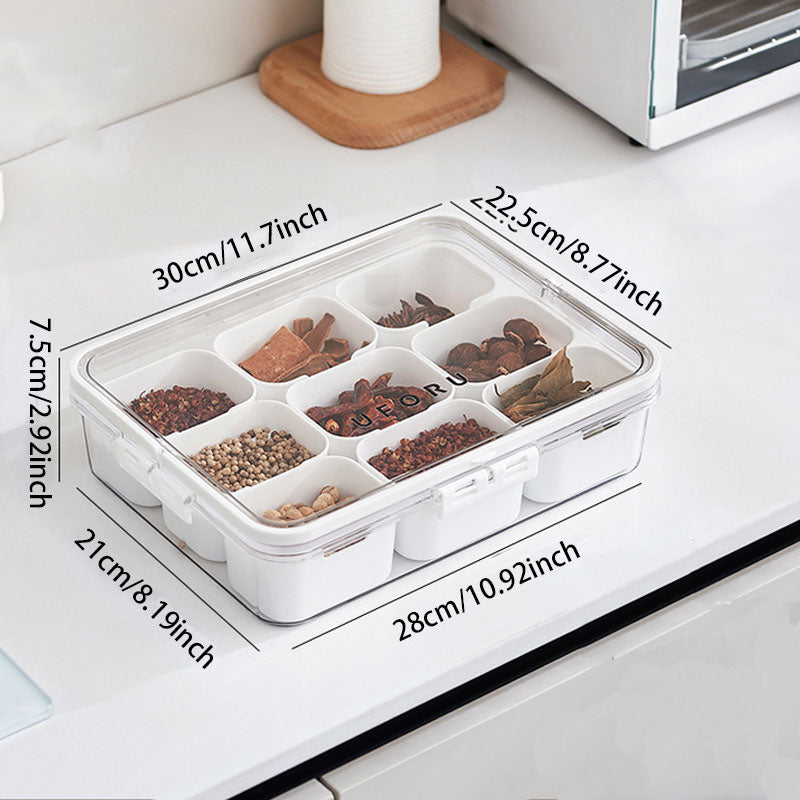 Airtight Food Storage Container – Multi-Compartment Design