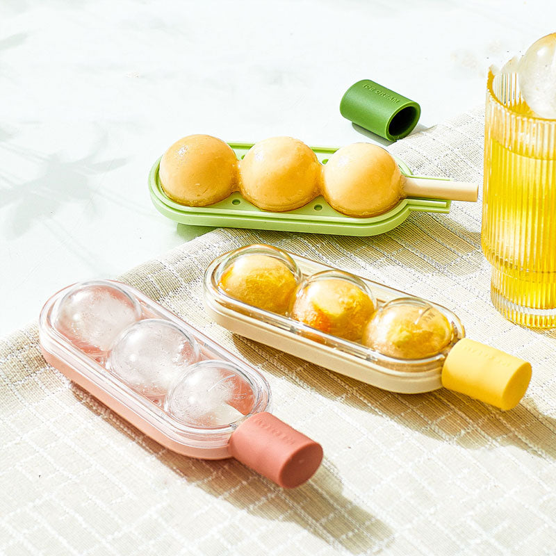 FrostyPop Reusable Straw Lollipop Ice Mold: Quick Release, Slow Melting & Easy to Clean