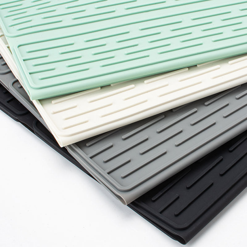 Multi-Functional Foldable Draining Mat – Anti-Burn Silicone with Hanging Hole