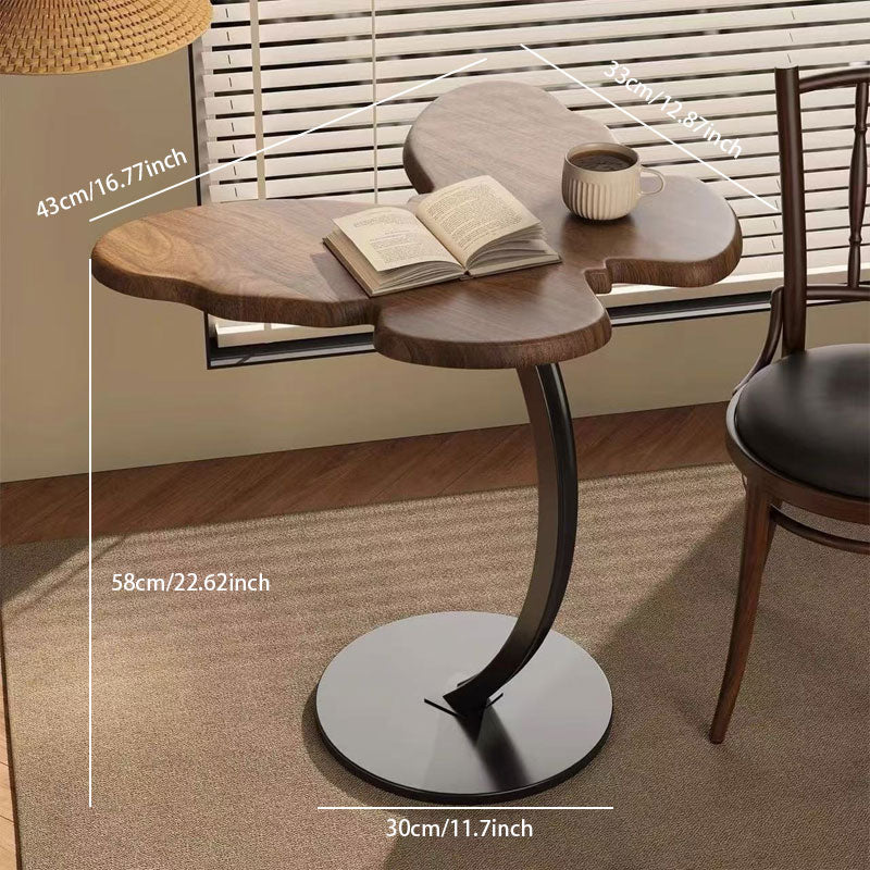 C-Shaped Minimalist Side Table – Compact & Space-Saving