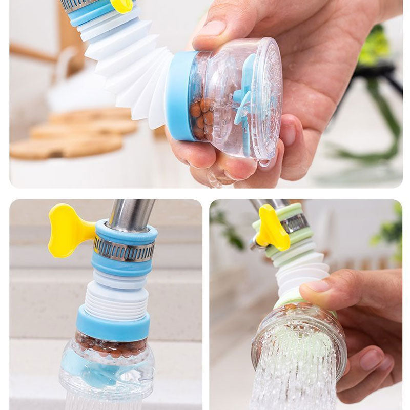 Retractable Anti-Splash Faucet – Water Quality Filter
