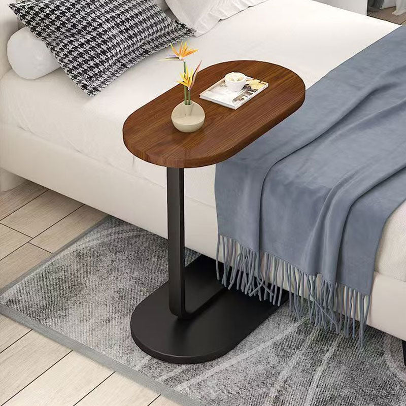 C-Shaped Minimalist Side Table – Compact & Space-Saving