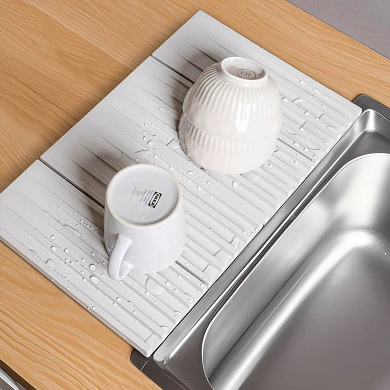 Foldable Silicone Draining Mat – Heat Resistant Design
