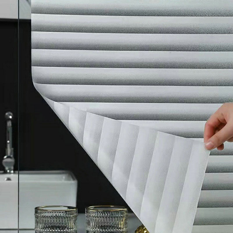 Frosted Privacy Window Film – Static Cling, Glue-Free & Cuttable Design