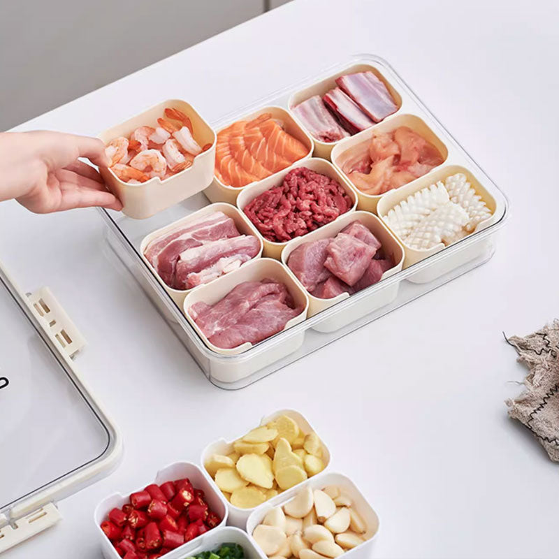 Airtight Food Storage Container – Multi-Compartment Design