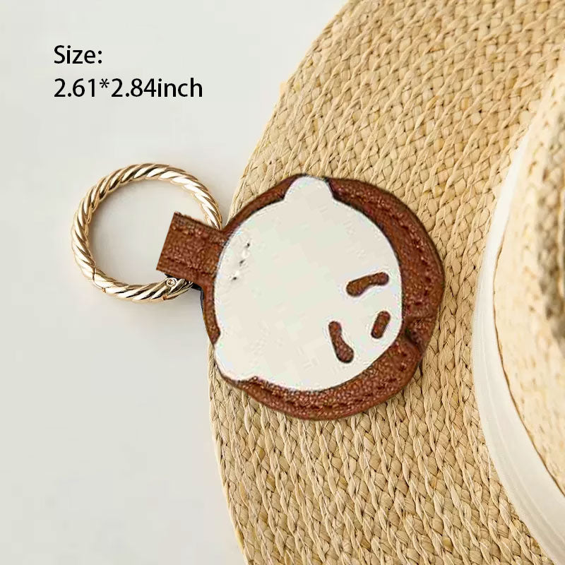 Luxury Leather Magnetic Hat Clip : Hands-Free & Travel-Friendly