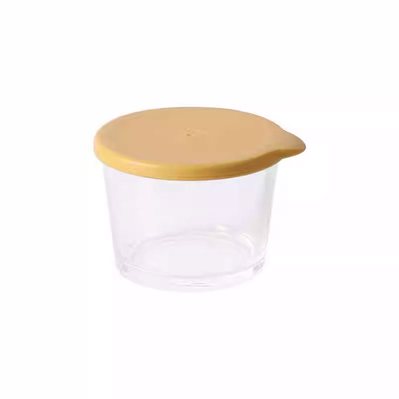 Easy-Open Lid Glass Storage Jar – Mini & Portable