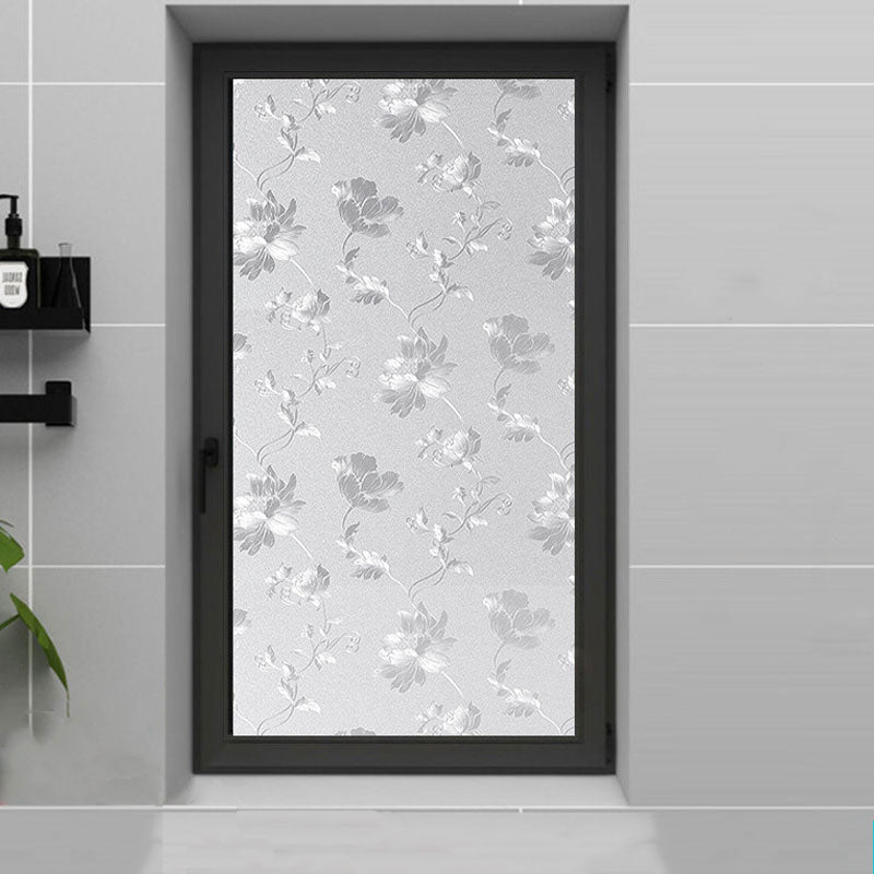Frosted Privacy Window Film – Static Cling, Glue-Free & Cuttable Design