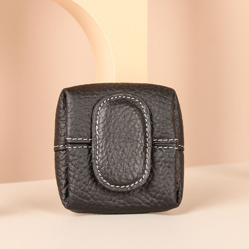 Premium Leather Mini Coin Wallet – Easy Access