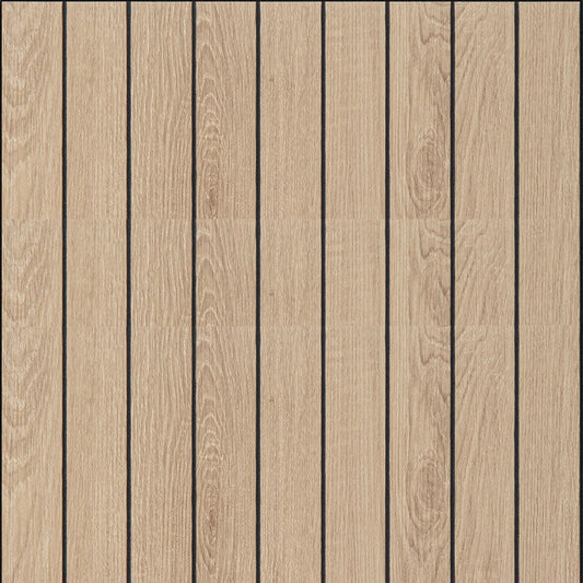 Wood-Grain Waterproof Self-Adhesive Wall Sticker: Easy Installation & Realistic Effect