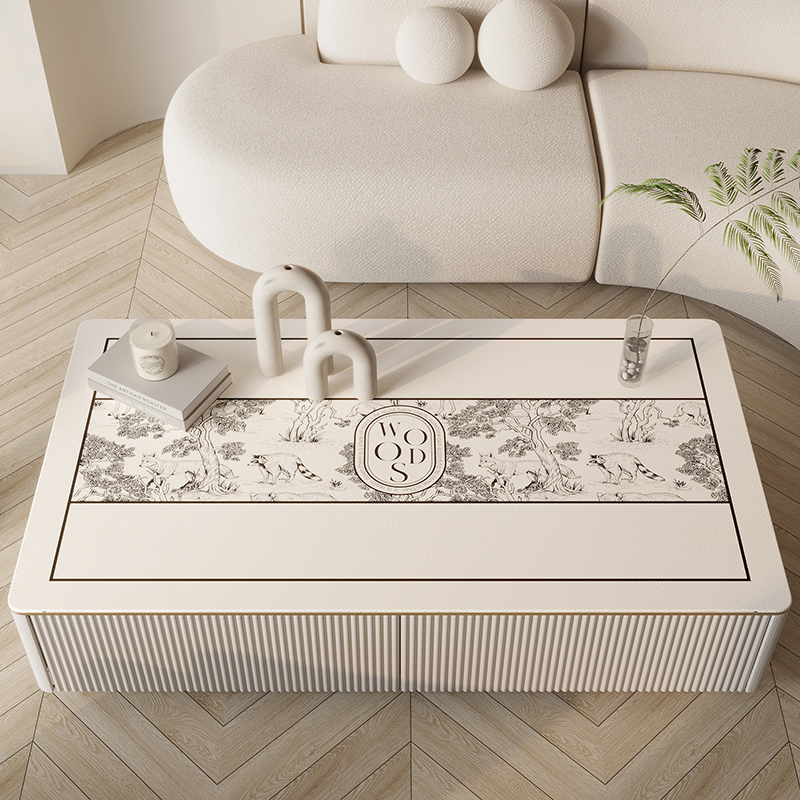 Non-Washable, Waterproof, Oil-Proof, Heat-Resistant Table Mat for Easy Cleaning