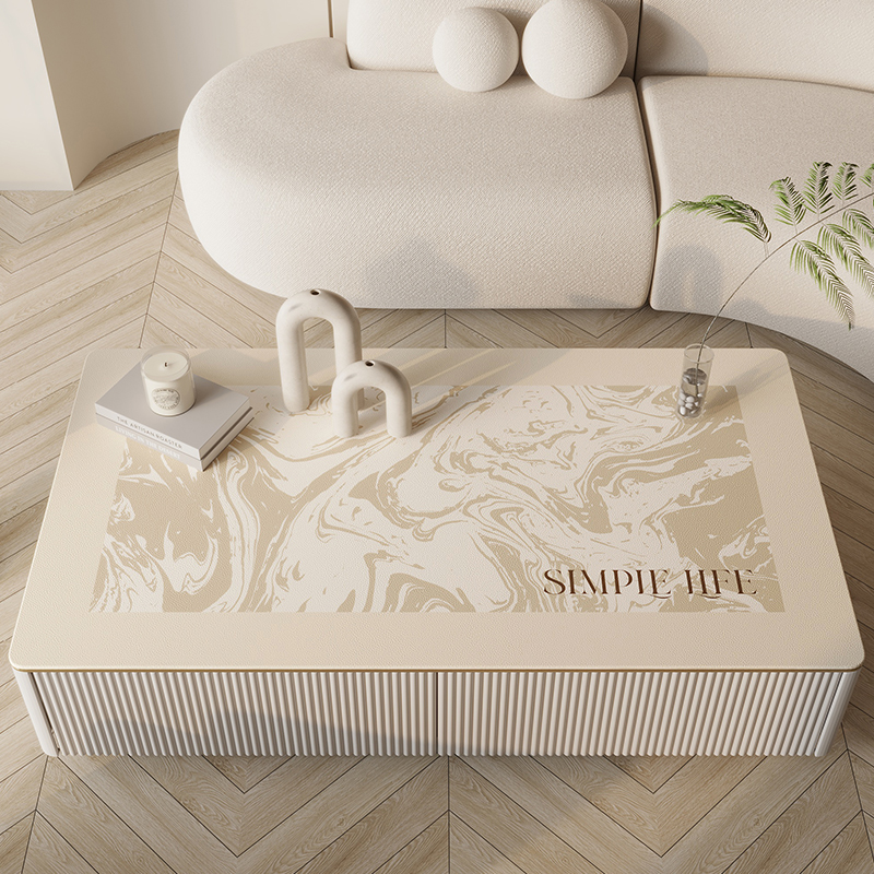 Non-Washable, Waterproof, Oil-Proof, Heat-Resistant Table Mat for Easy Cleaning