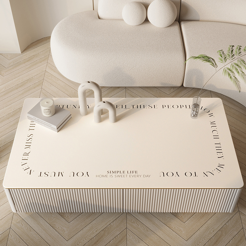 Non-Washable, Waterproof, Oil-Proof, Heat-Resistant Table Mat for Easy Cleaning